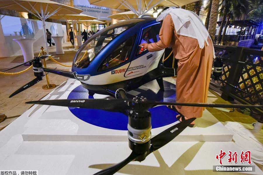 Chinese-made passenger drone to fly in Dubai