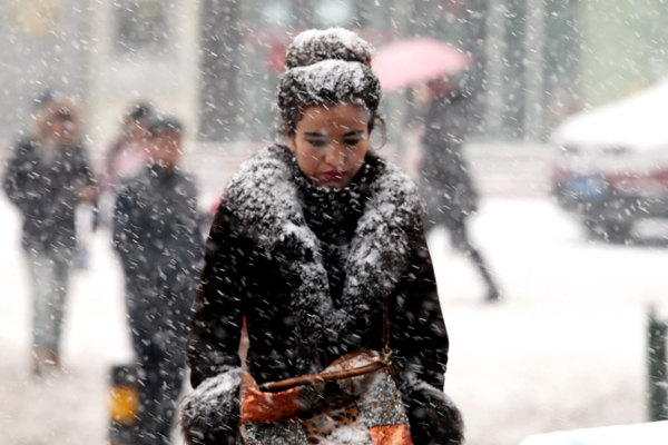 Cold wave brings snow, wind, rain to much of nation - China - Chinadaily.com.cn