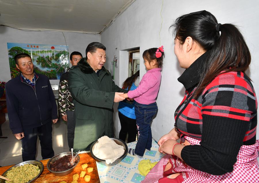 What Xi has said on battle against poverty