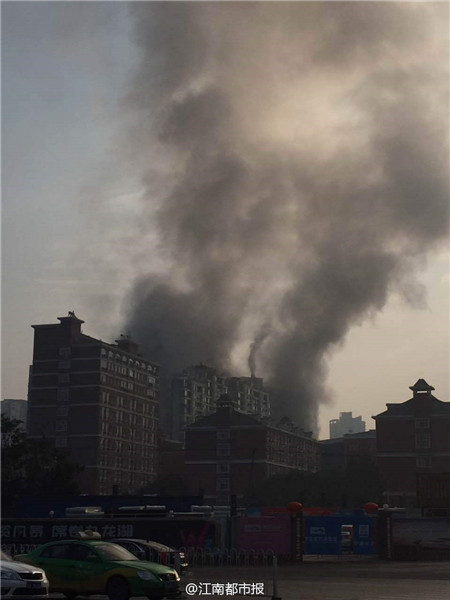 Two died in East China hotel fire