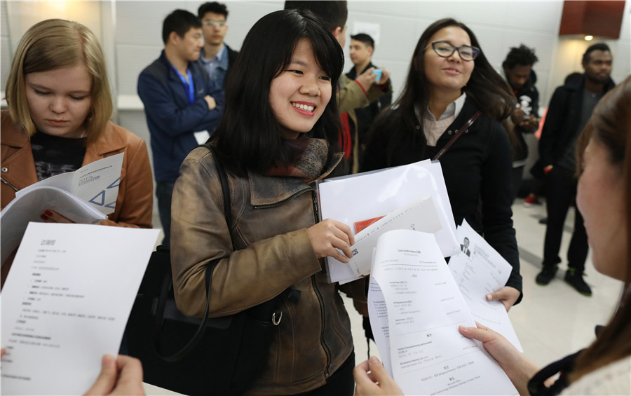'Belt and Road' job fair opens new path for foreign students