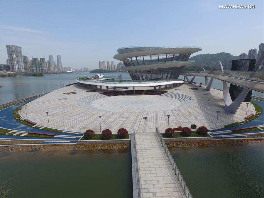 Spiral sightseeing platform a new landmark in Changsha