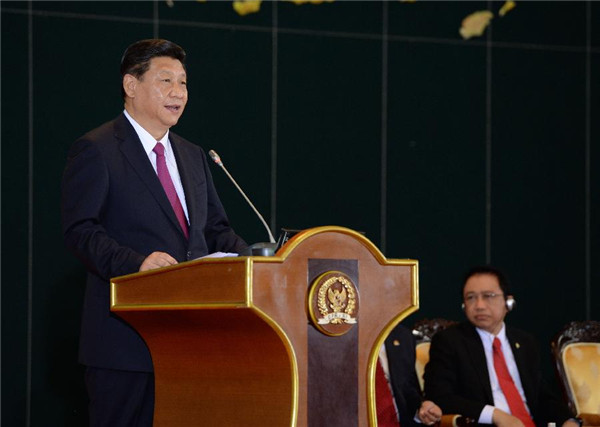 Xi's statements on the Belt and Road Initiative