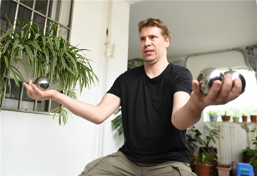 Couple from Netherlands to introduce Chinese martial arts to their country