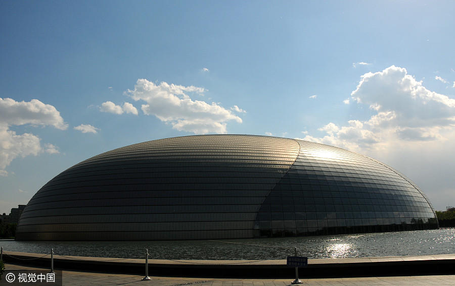 Blue skies over Beijing