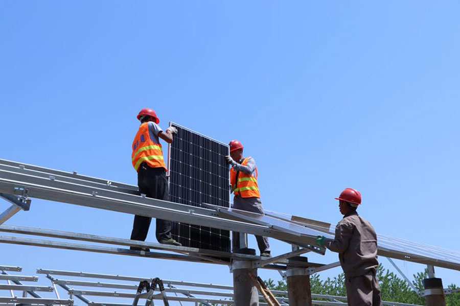 New photovoltaic generation project to relieve poverty