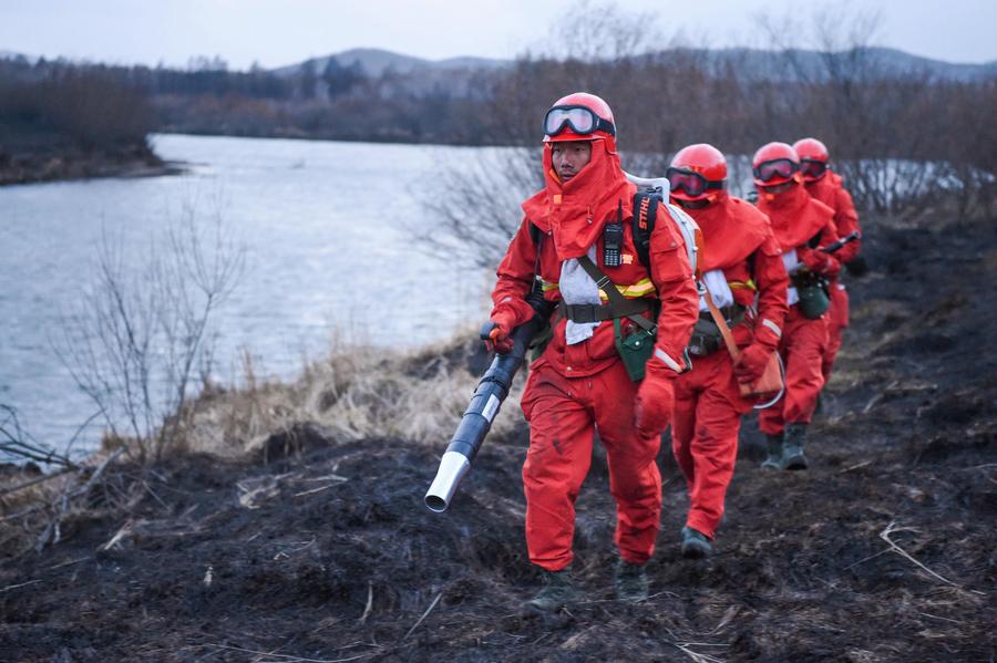 Smoldering coal fire successfully exterminated in North China