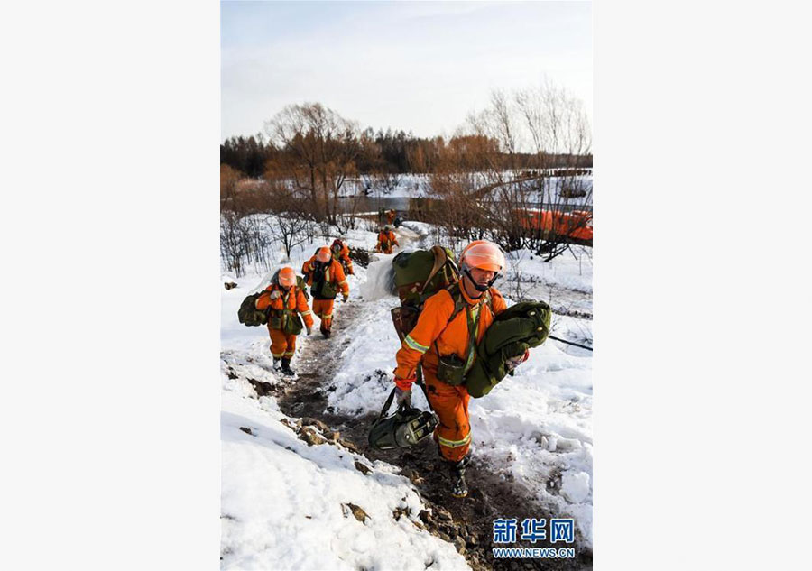 Smoldering coal fire successfully exterminated in North China