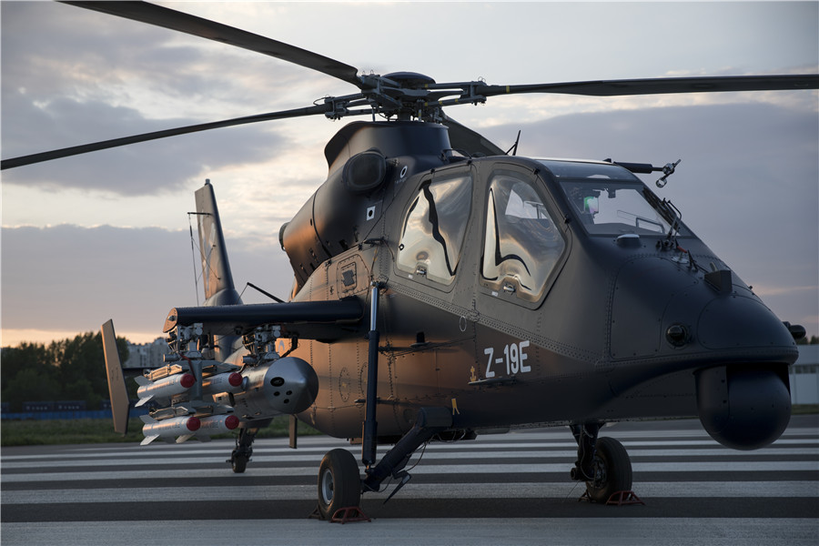 Homemade armed helicopter Z-19E takes maiden flight