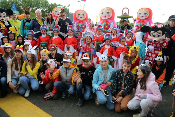 Children's Day celebrated at China-Russia border