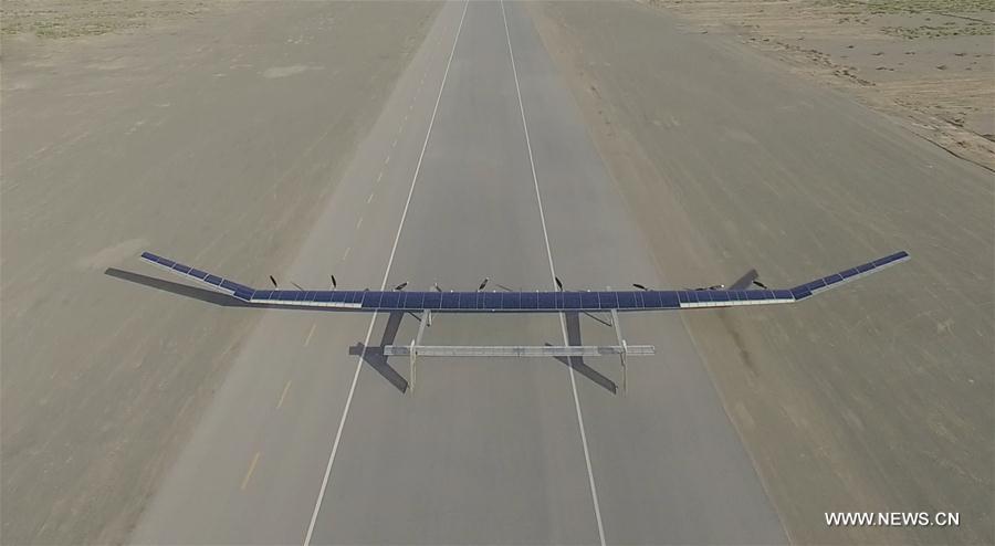 Fly high: Chinese solar drone 'Rainbow' reaches near space