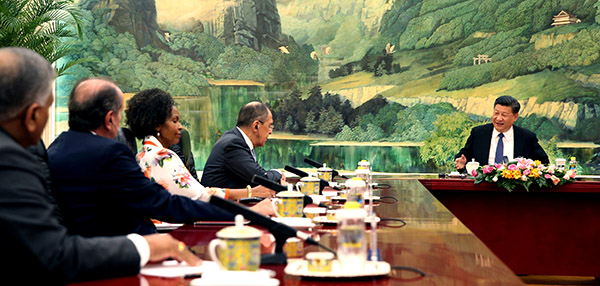 Xi encourages BRICS countries