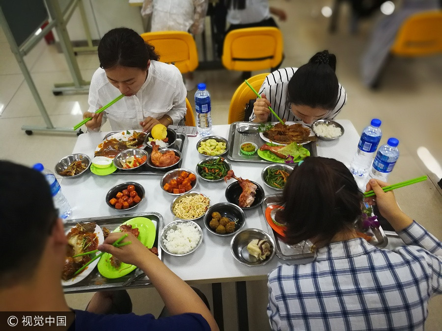 Last but best dinner for graduates in Jilin