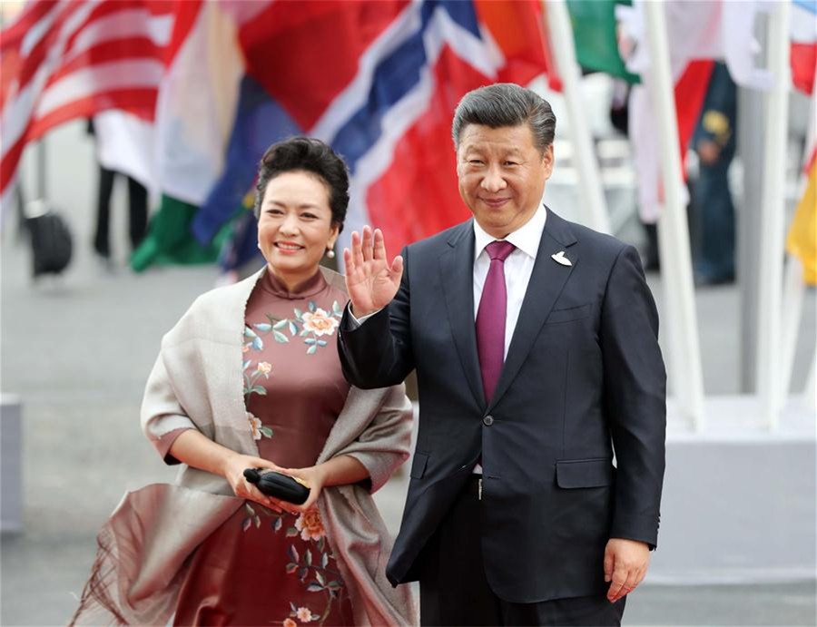 Moments from President Xi's visits
