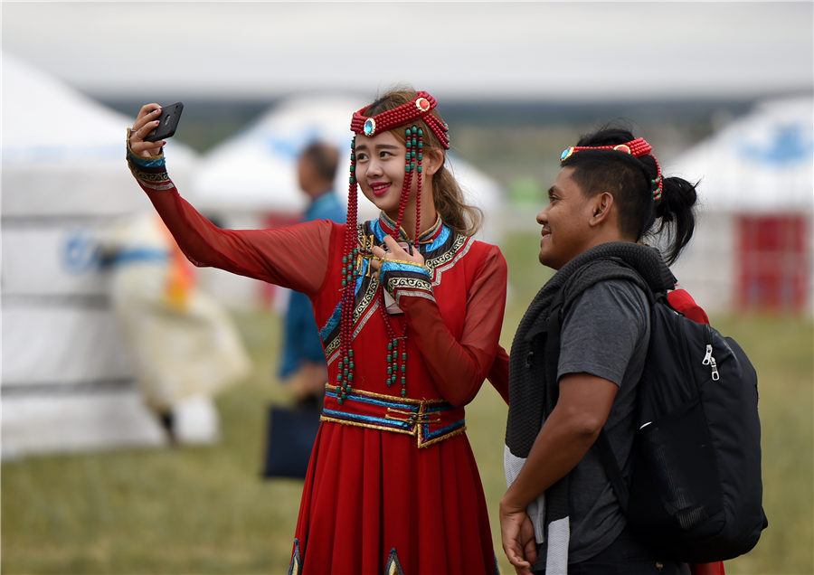 Nadam fair opens in N China's Inner Mongolia