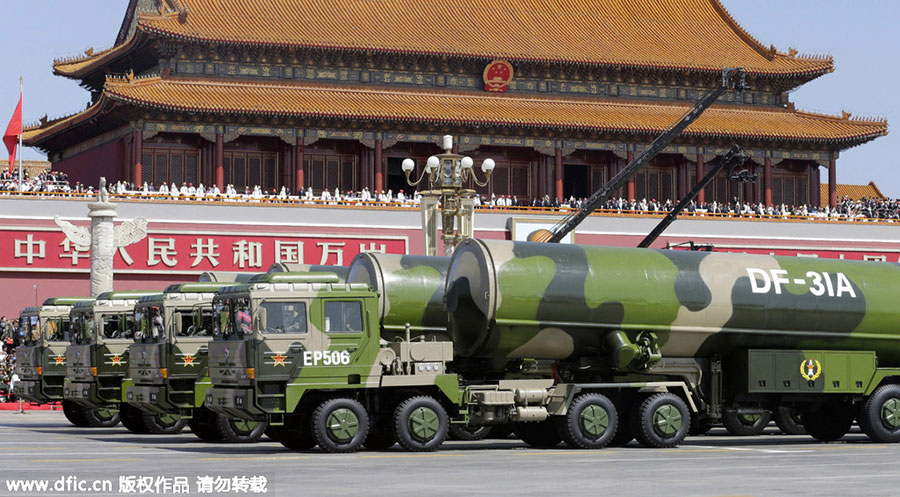 PLA milestones: How China has built its military might