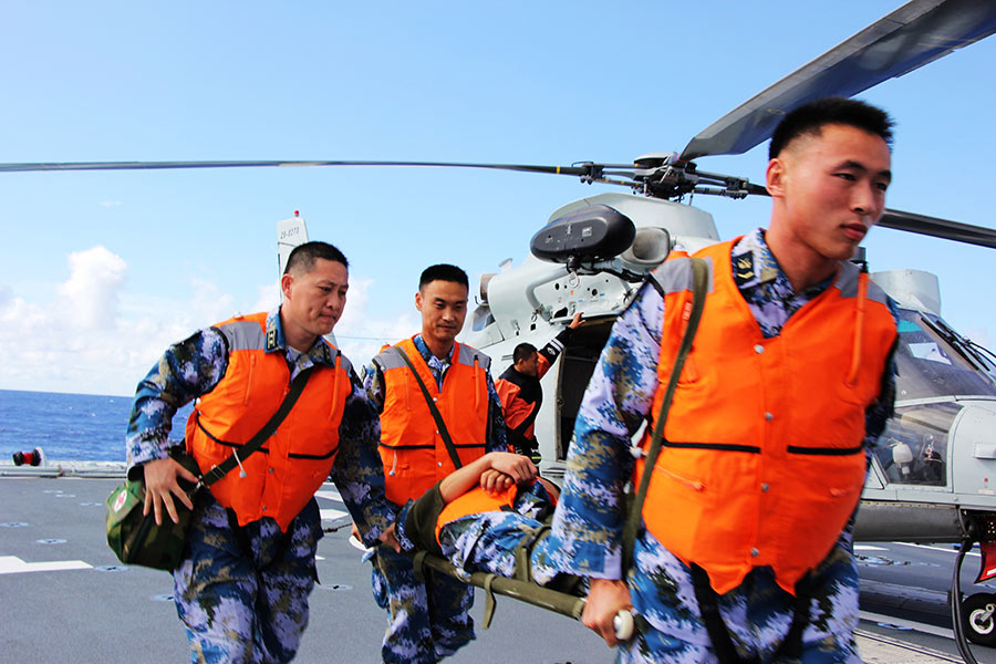 Zooming in on PLA's first carrier-based helicopter force