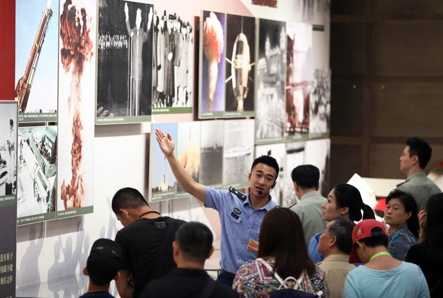 Military prowess, history on display at exhibition in Beijing