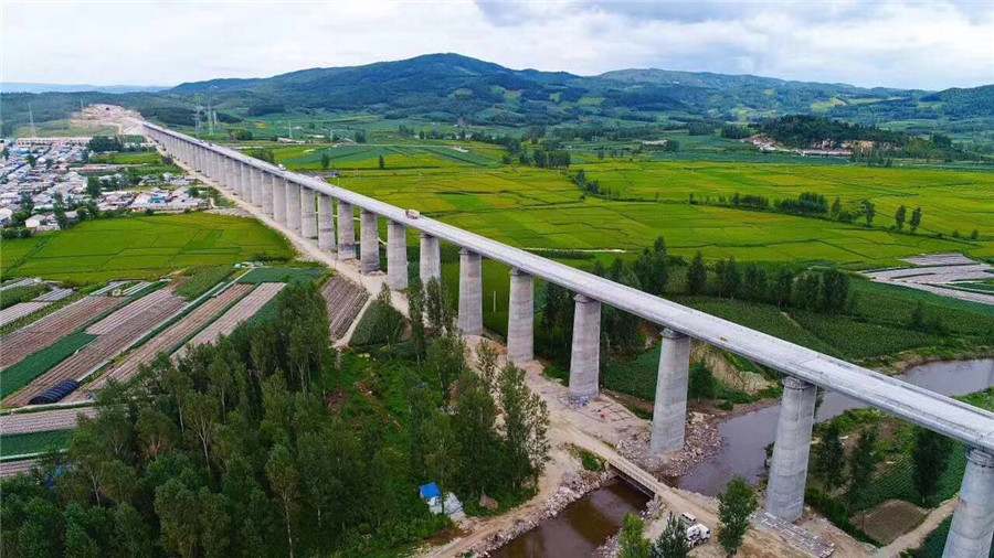 Harbin-Mudanjiang high-speed rail one step closer