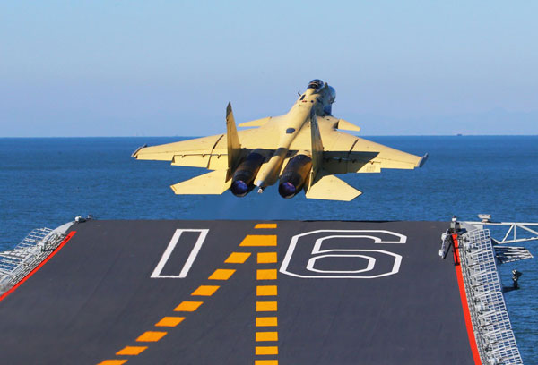 How to make a Chinese carrier-based fighter pilot