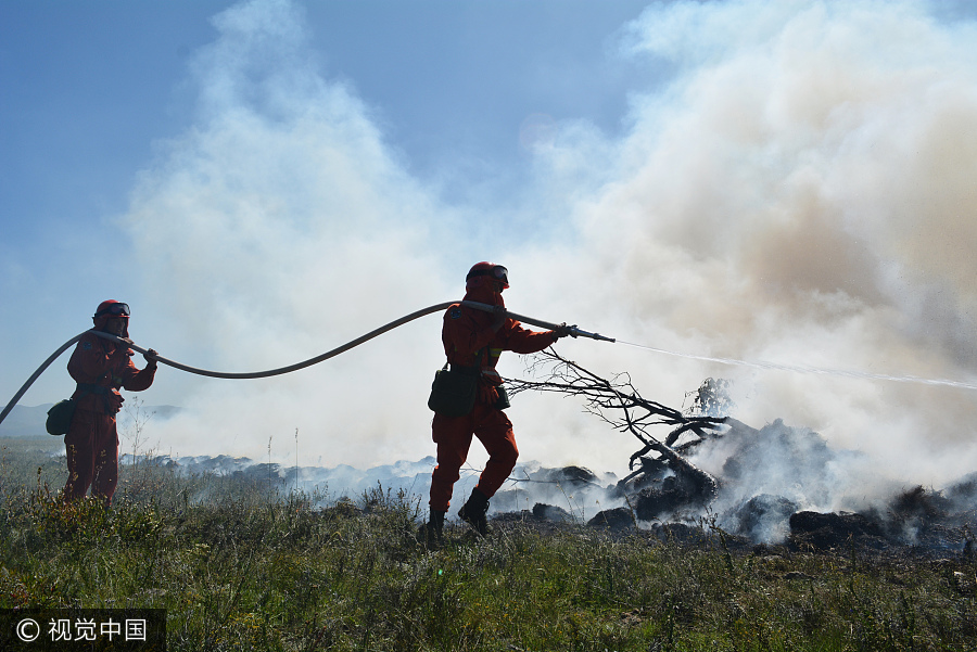 Inner Mongolia holds forest fire prevention drill