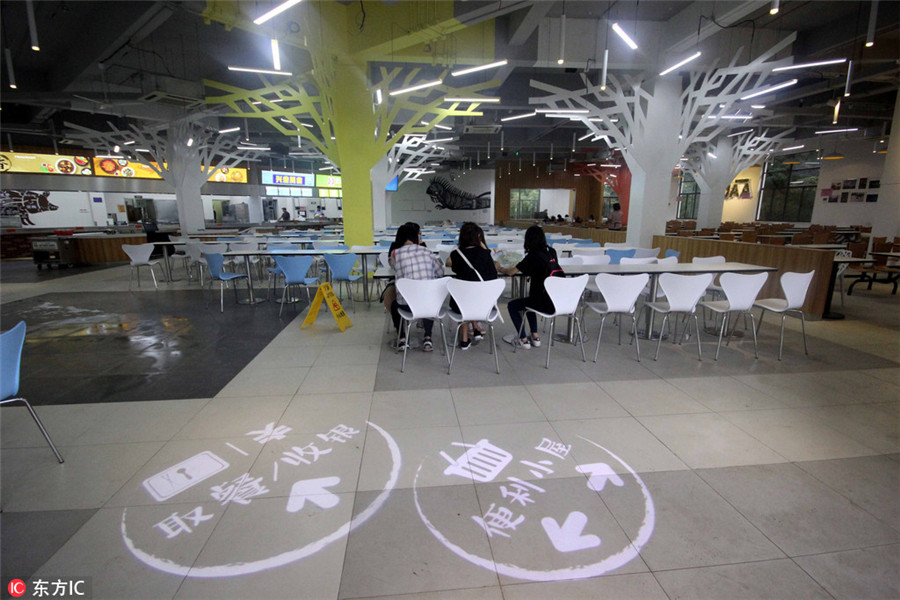 College canteen that will turn you green with envy