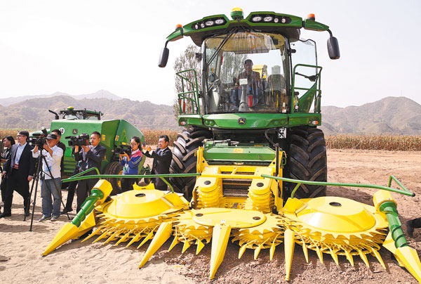 China-US friendship helps build demonstration farm