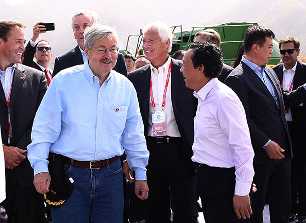 China-US friendship helps build demonstration farm