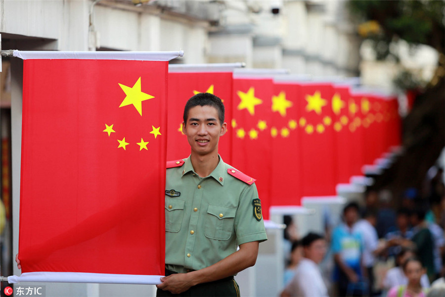 National Day celebrated across China