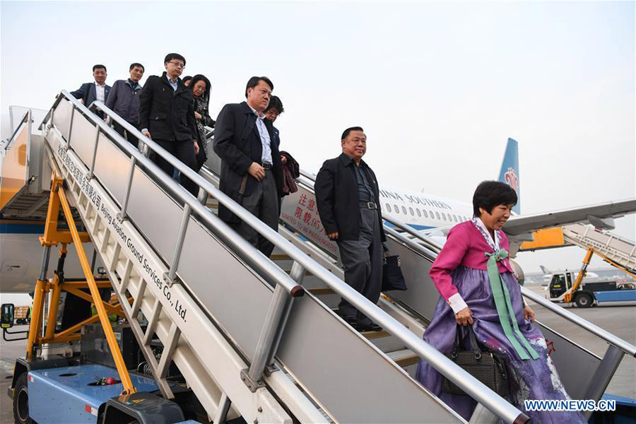 Delegates to CPC national congress arrive in Beijing