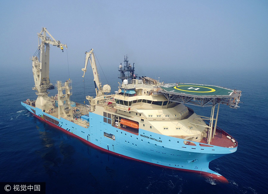 Advanced subsea support vessel delivered to Maersk in Dalian