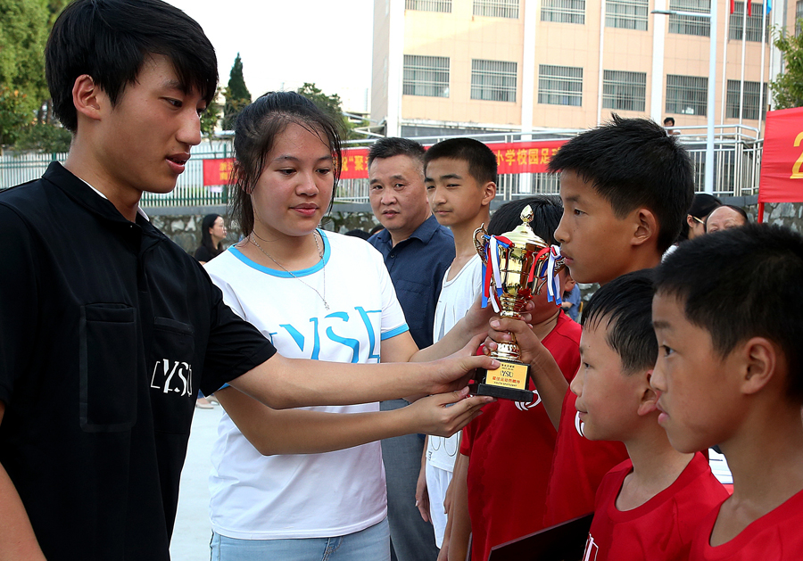 Soccer project puts left-behind kids in spotlight