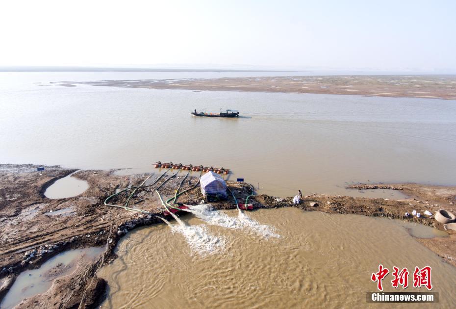 China's largest freshwater lake enters dry season