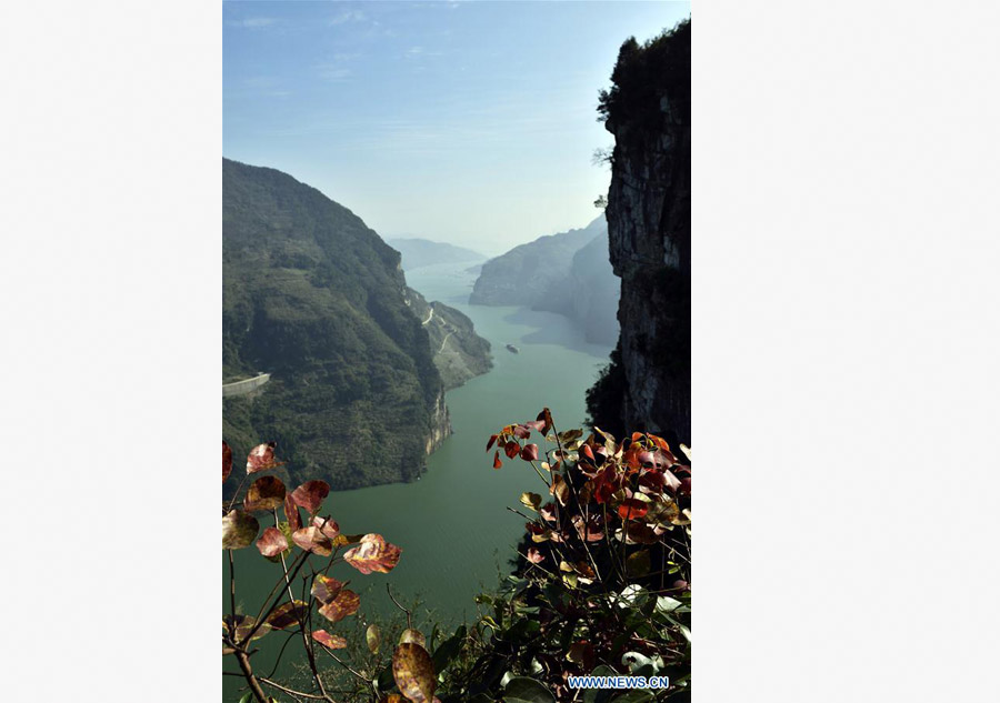 Scenery of Three Gorges in Central China