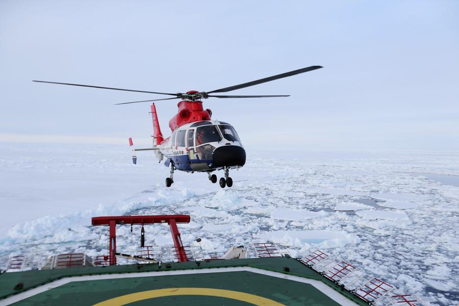 Polar icebreaker <EM>Snow Dragon</EM> arrives in Antarctic