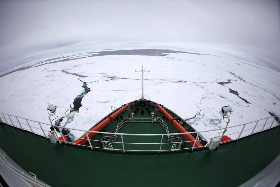 Polar icebreaker <EM>Snow Dragon</EM> arrives in Antarctic