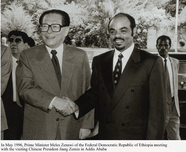 File photos: Chinese leaders met African friends