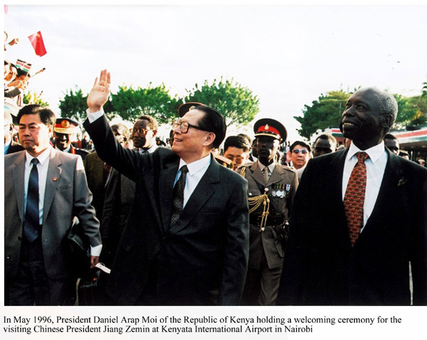 File photos: Chinese leaders met African friends