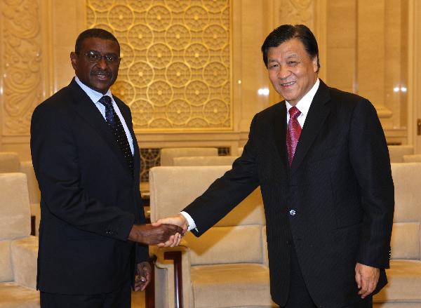 Chinese official emphasizes co-op with Angola