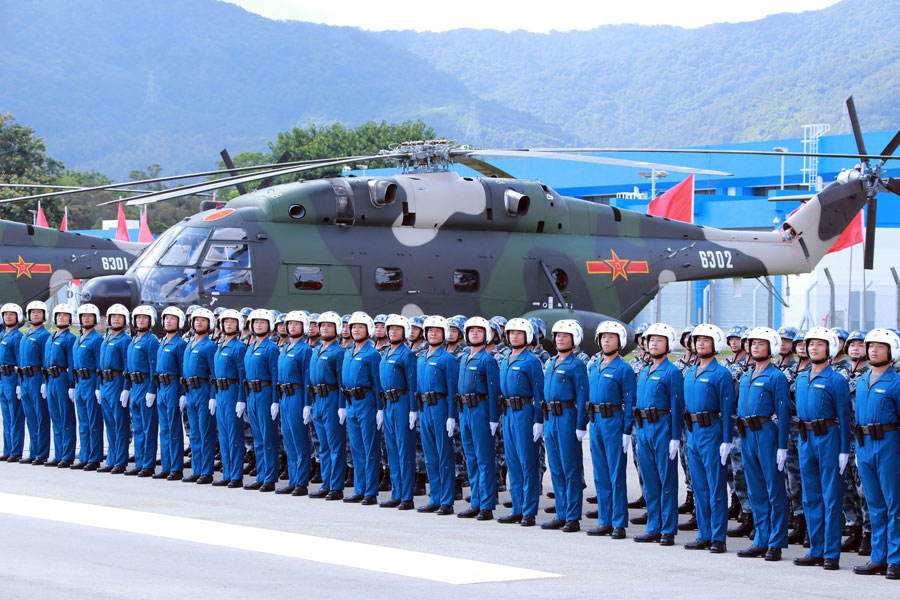 Xi inspects PLA garrison in Hong Kong