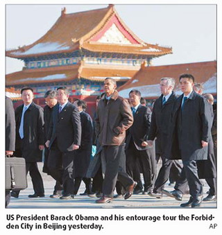 'Majestic' Forbidden City wows Obama