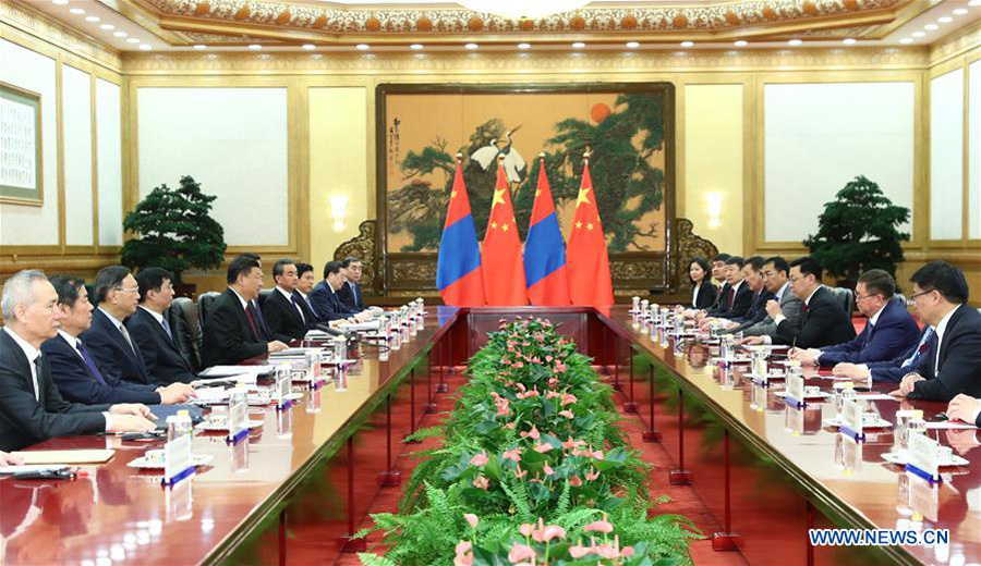 China welcomes Mongolia to actively participate in Belt and Road construction