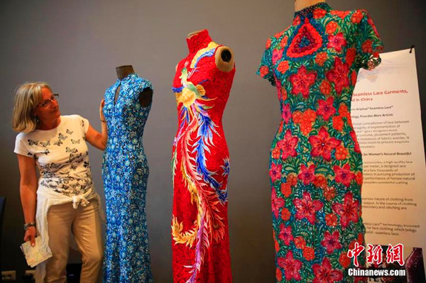Des robes chinoises « sans coutures » à l'Expo Milano 2015