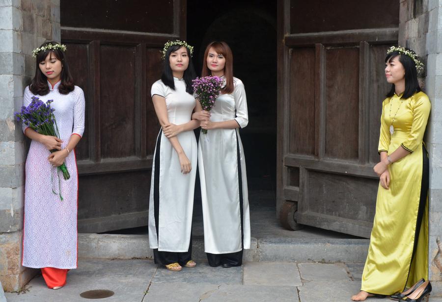 Ao Dai - robe traditionnelle du Vietnam