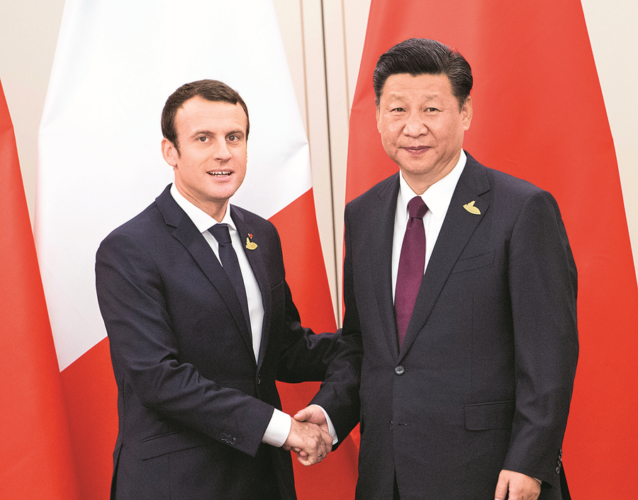 Xi et Macron pour une coopération élargie