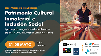 New publication coordinated by UNESCO Office in Montevideo on living heritage and social inclusion