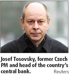 Russia supports Czech to head IMF, but Czechs don't