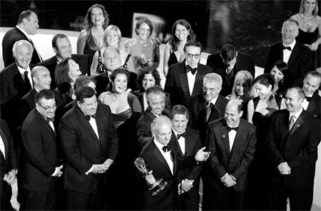Sopranos make a final hit at Emmys