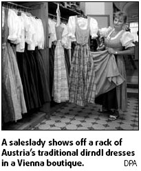 Drum roll for the dirndl