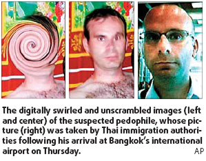 Interpol unscrambles pedophile suspect